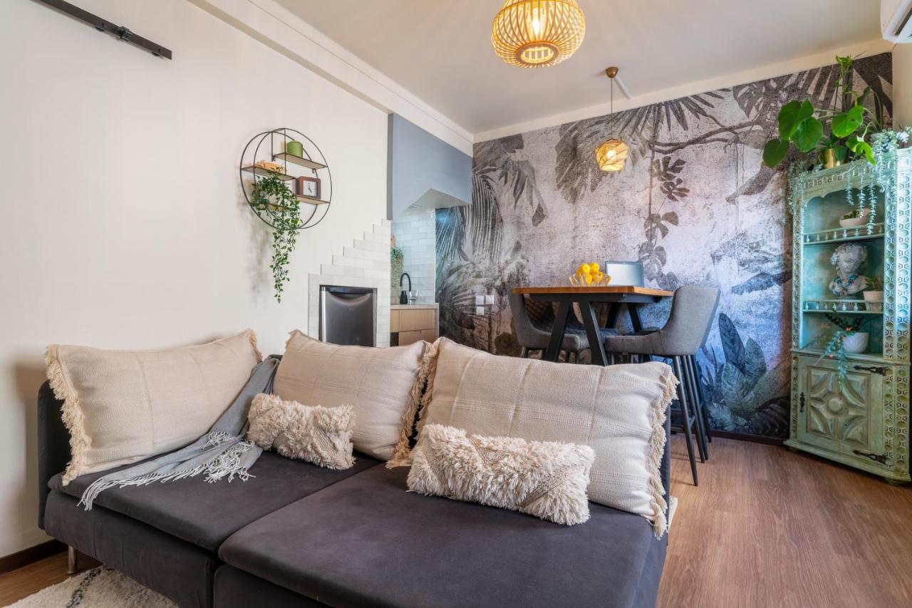 Arty Vintage Townhouse With Rooftop Shower & Sun Loungers Olhão Eksteriør billede